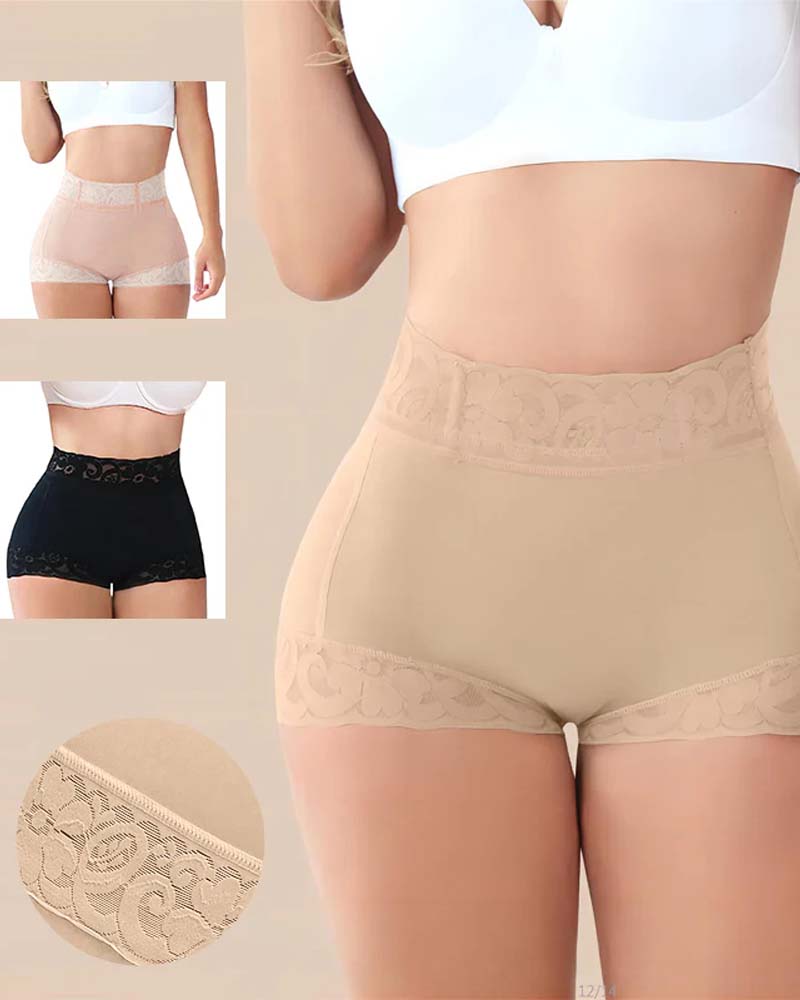 Women's Lace High Waist Shapewear Shorts