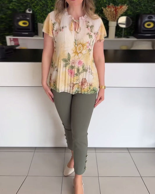 Camicetta elegante stampata