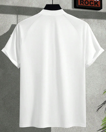 Men's Crew Neck Raglan Sleeve T-Shirt