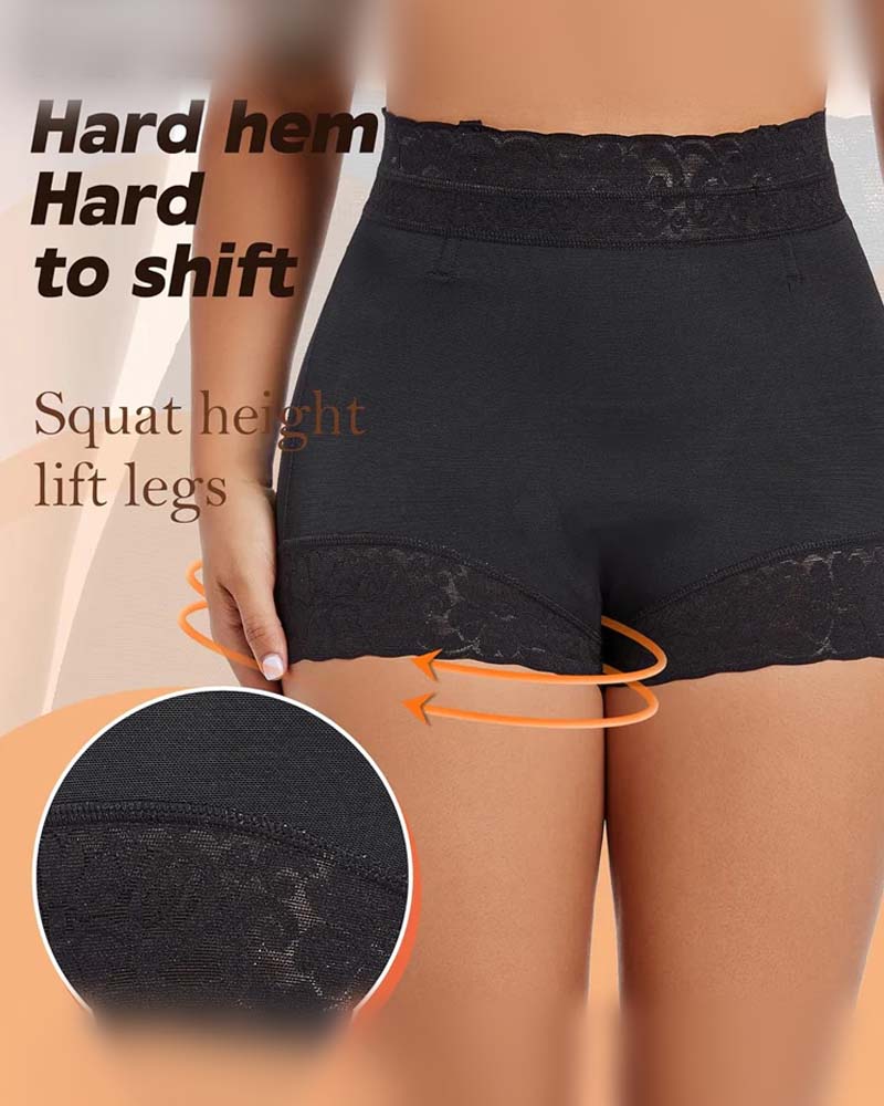 Women's Lace High Waist Shapewear Shorts