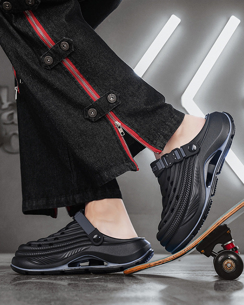 Outdoor Thick Sole Non-Slip Odor Resistant Durable Quick Drying Soft Beach Sandals