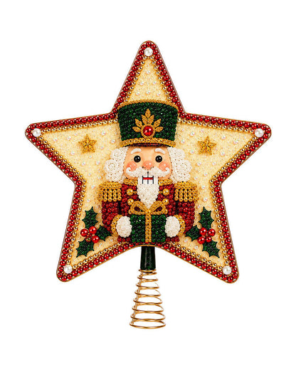 DIY Five-Pointed Star Diamond Painting Christmas Tree Topper