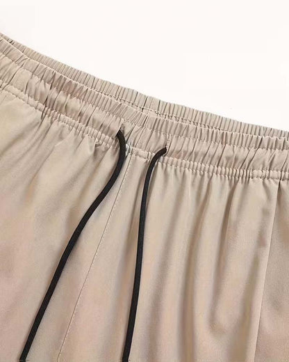 Men's Drawstring Cargo Casual Shorts