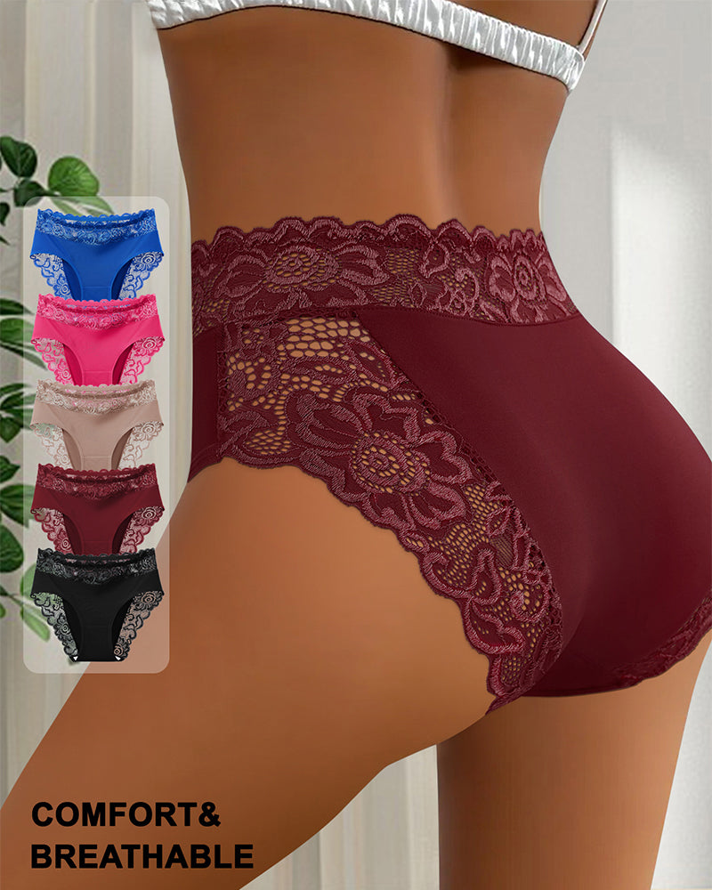 Sexy Lace Mid-Rise Panties-4 2024 f/w accessoires spring summer