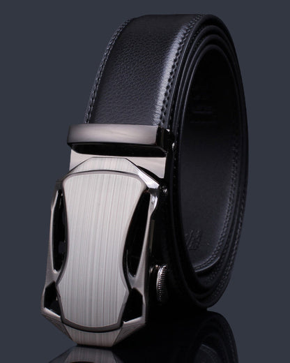 Men - Business automatic buckle belt ACCESSORIES man