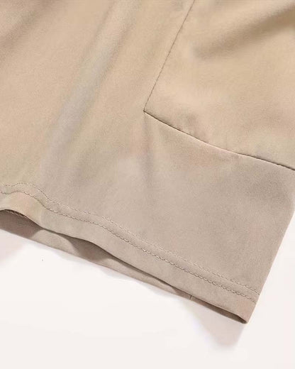 Men's Drawstring Cargo Casual Shorts
