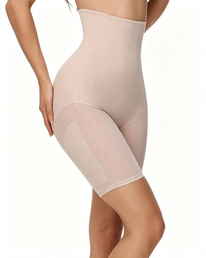 High Waist Cross Double Layer Tummy Control Pants