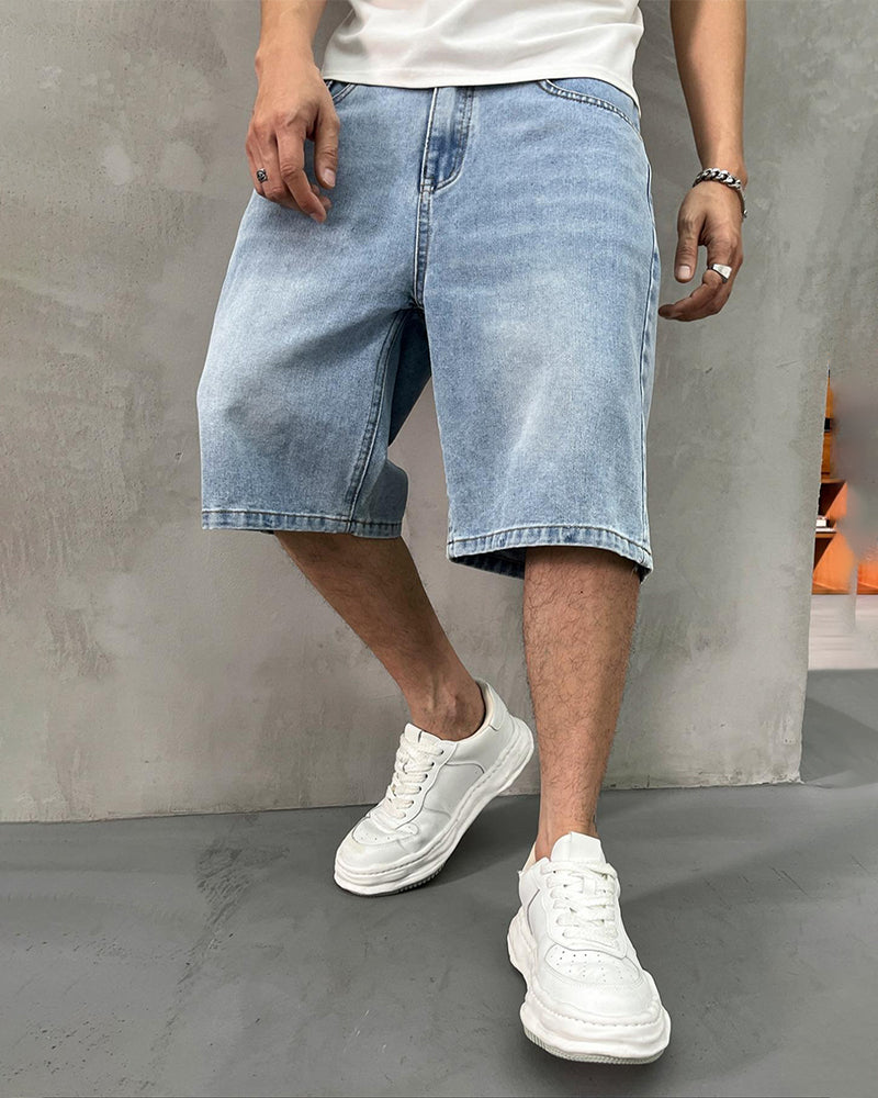 Men's Casual Denim Shorts