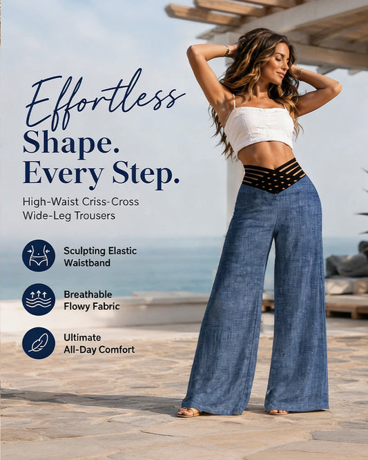 High Waist Casual Trendy Wide-Leg Pants 2024 f/w pants spring