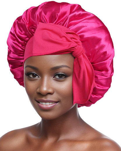 Silk night sleeping cap bonnet ACCESSORIES