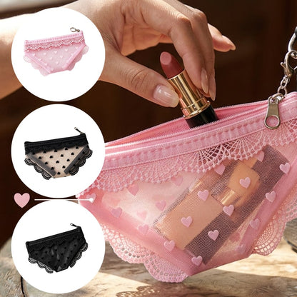Heart-Shaped Triangular Bag