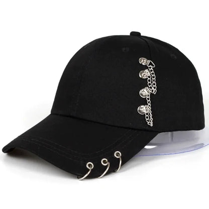 Iron Hoop Personalized Korean Style Baseball Cap