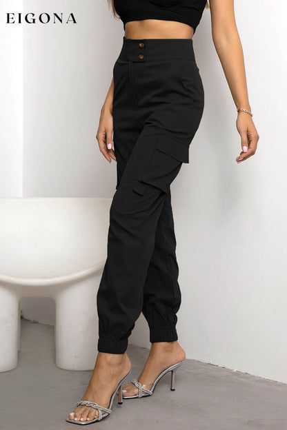 High Waist Cargo Pants bottoms clothes pants Ringing-N Ship From Overseas Women's Bottoms