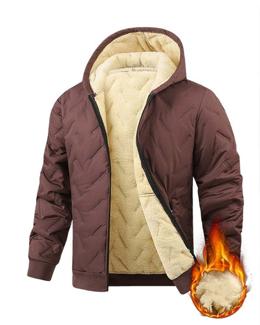 Hooded Fleece Thickened Coat 2024 f/w coats