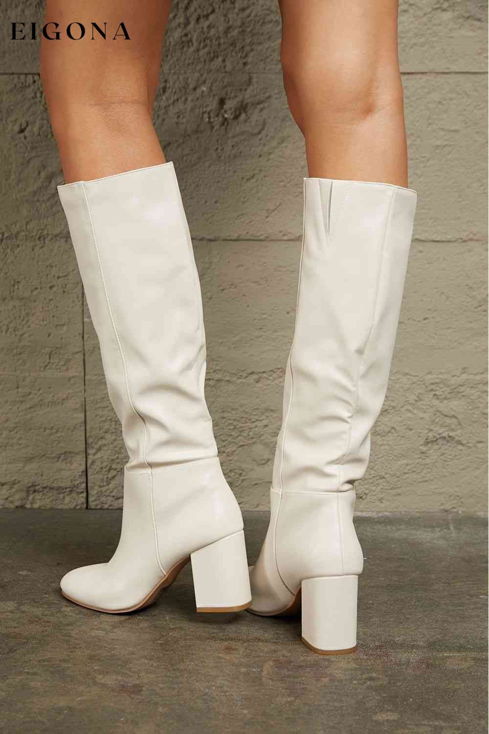 Block Heel Knee High Boots BFCM - Up to 70 Percent Off East Lion Corp Ship from USA shoes womens shoes