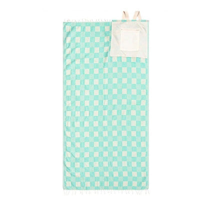 2-in-1 Convertible Beach Towel Bag