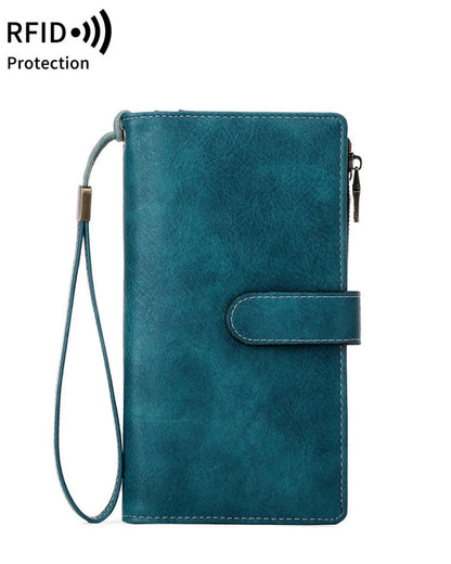 Women Zipper Long Wallet Trendy Exquisite Gift Wallet