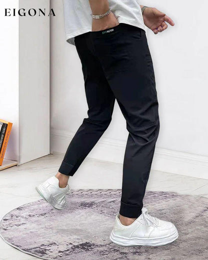 Men's High Stretch Multi-pocket Skinny Cargo Pants 23BF Pants man Spring Summer