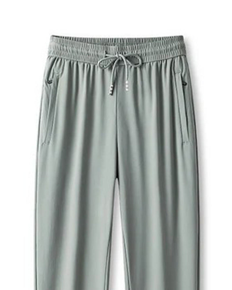 Ice Silk Sun-Protection Sports Pants