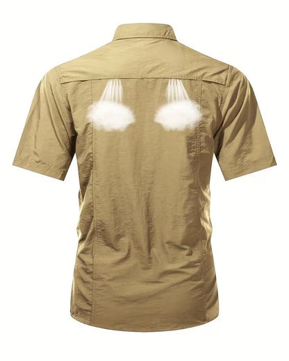 Casual Breathable Short Sleeve Shirt