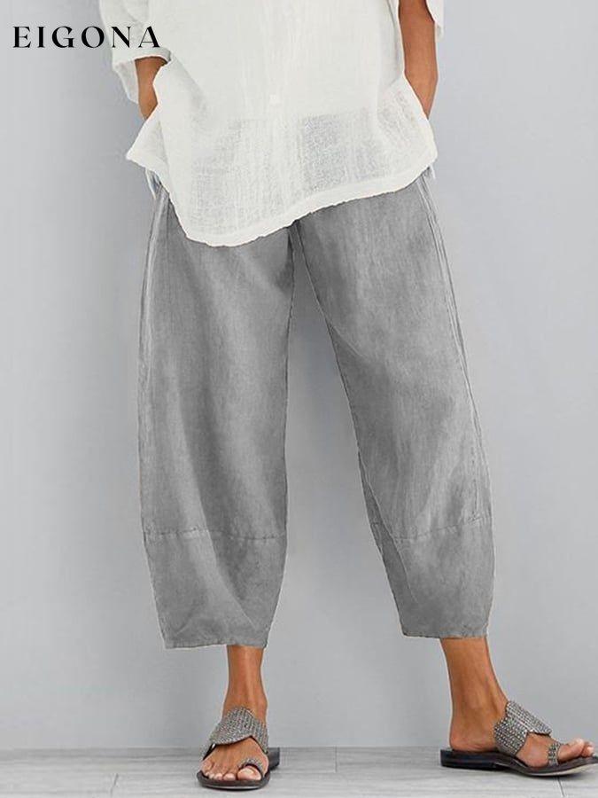 Women's Linen Casual Pants