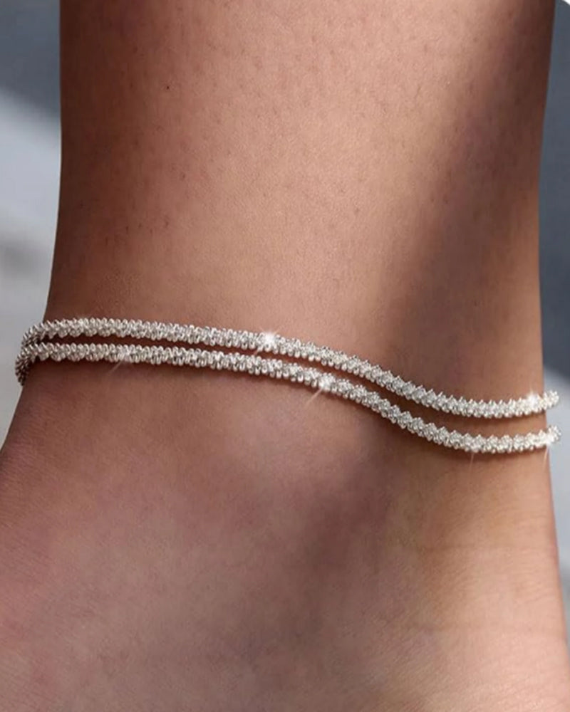 Double Layered Anklets