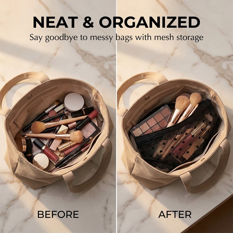 Heart-Shaped Triangular Bag bag storage bag