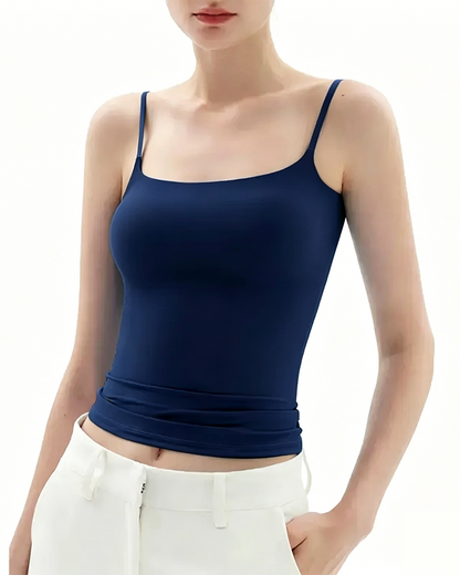Seamless Spaghetti Strap Cami Top