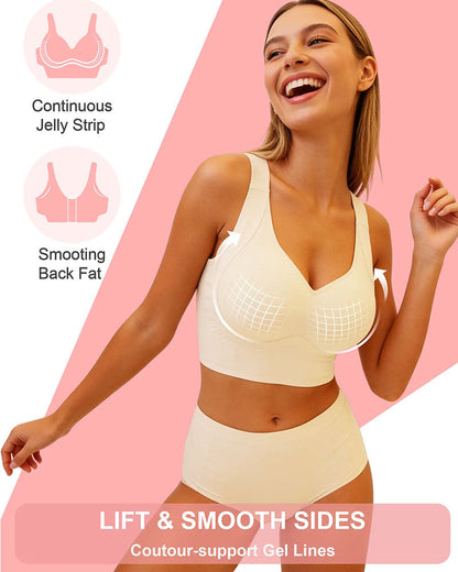 Seamless Anti-Sagging Push-Up Bra