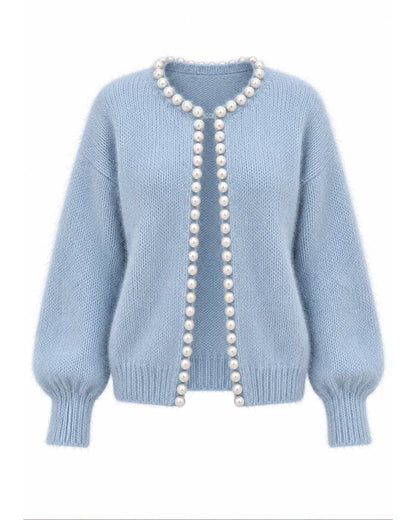 Gentle Pearl Sweater Cardigan 2024f/w cardigans