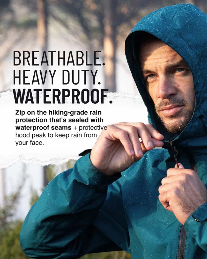 Get Wild Comfort in Cold, Rain, Wind or Snow. This is The Last Hoodie You Will Ever Buy.