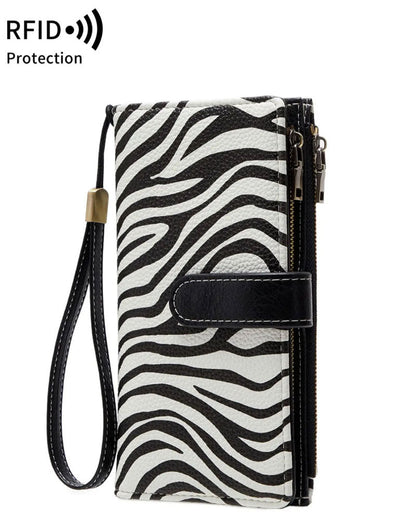 Women Zipper Long Wallet Trendy Exquisite Gift Wallet