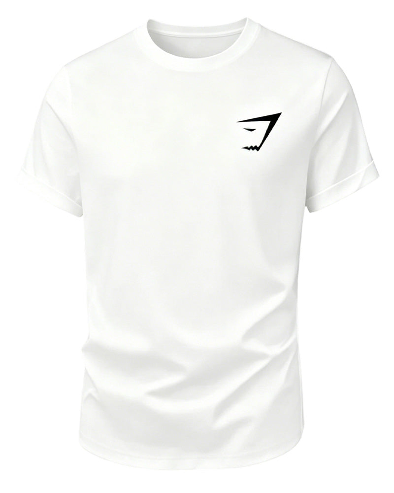 Crew Neck Short-Sleeved T-Shirt