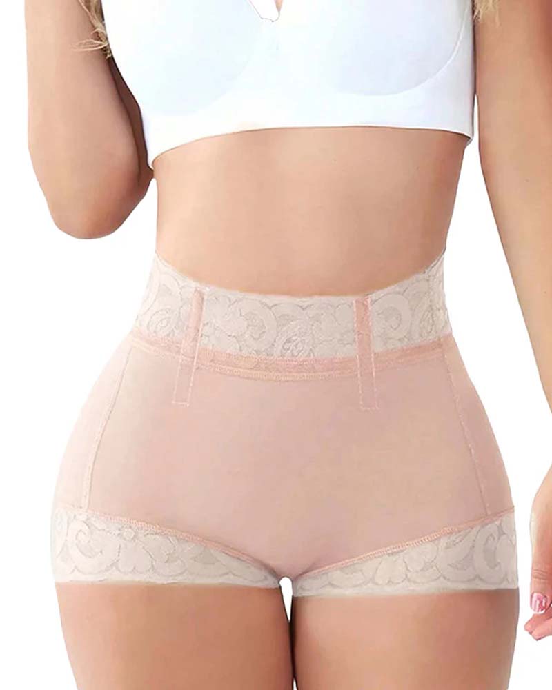 Women's Lace High Waist Shapewear Shorts