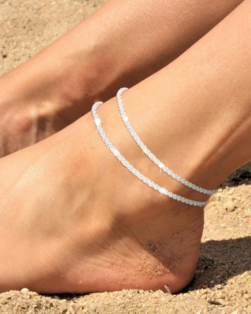 Double Layered Anklets
