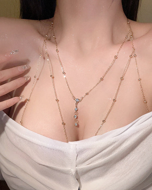 Light Luxury Collarbone Necklace 2024 f/w jewelry spring summer
