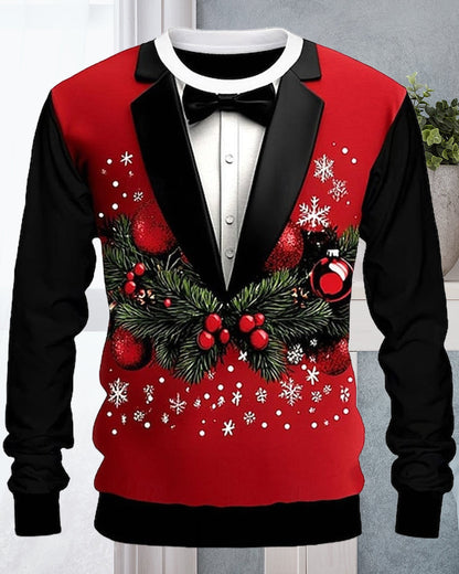 Men's Christmas Christmas Costume 3D Sweatshirt 2024 f/w christmas sweatshirts