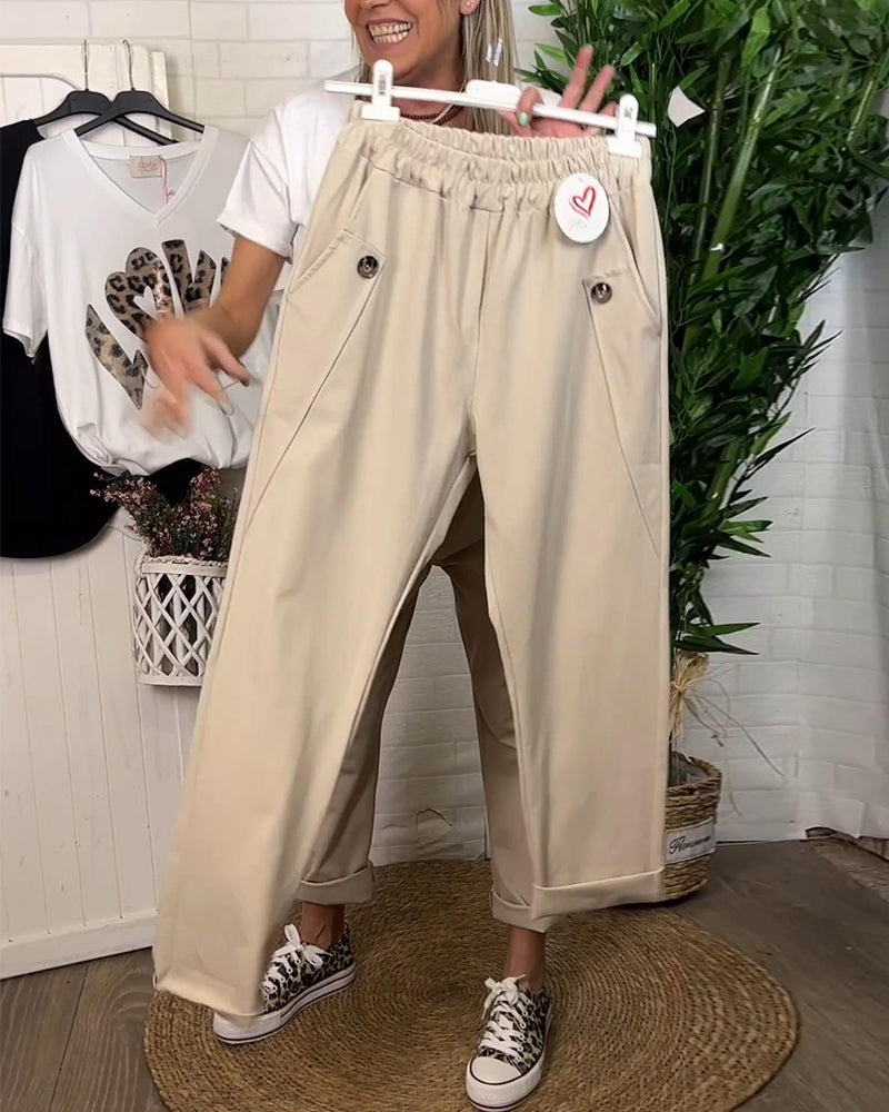 Pantaloni a matita harem