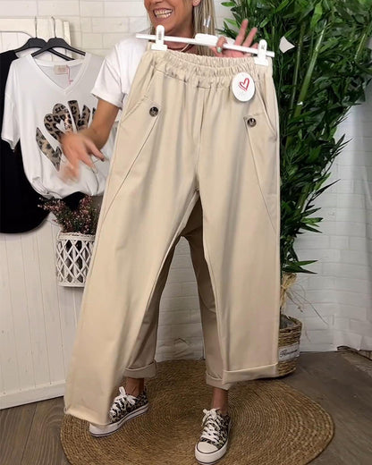 Pantaloni a matita harem