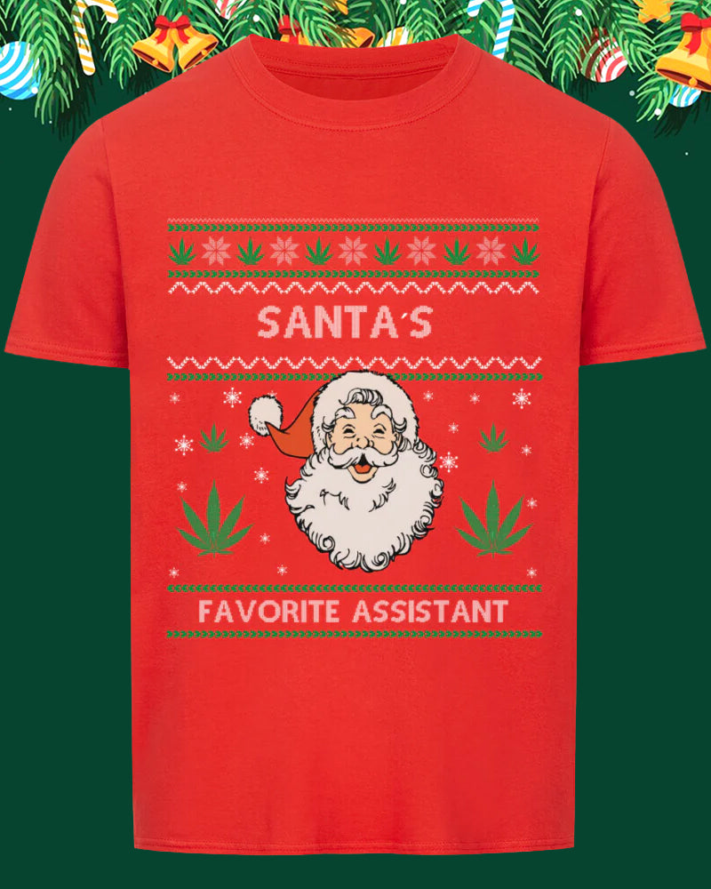 Men's Favorite Assistant Christmas T-Shirt