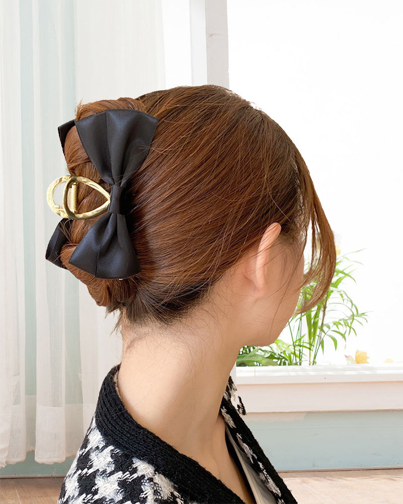 Temperament bow clip jewelry