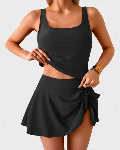 Side-Tie Vacation-Style Tankini