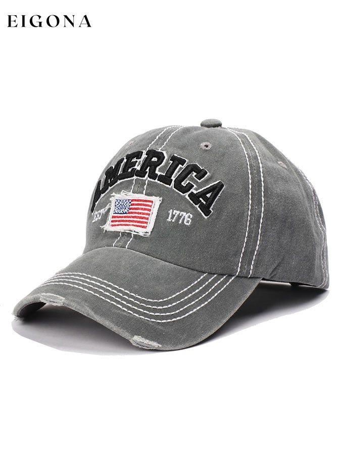 Flag With Broken Elements Peaked Cap clearance sale