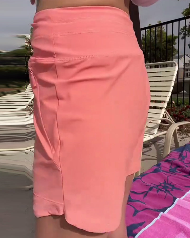 Drawstring Casual Shorts