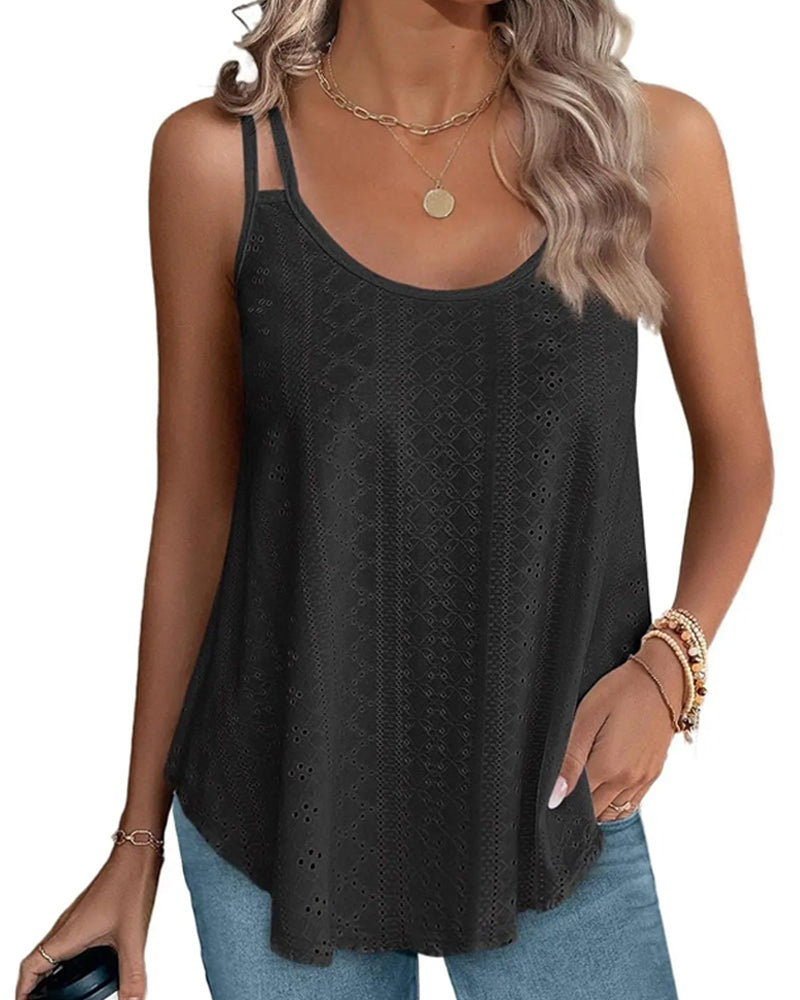 Floral Print V-Neck Cami Top