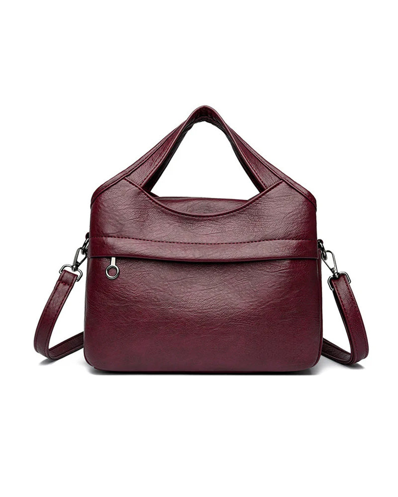 Vintage Large-Capacity Crossbody Bag