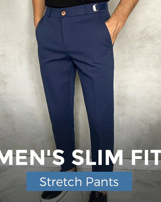 Men's Stretch Slim Fit Pants pants man spring summer