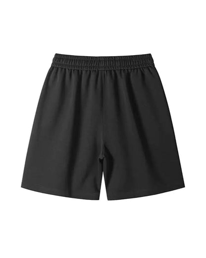 Casual Straight Leg Drawstring Bermuda Shorts