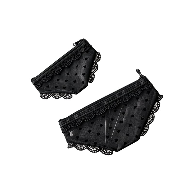 Heart-Shaped Triangular Bag bag storage bag