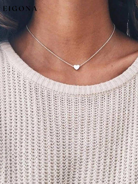 Women's Tiny Heart Choker Necklace